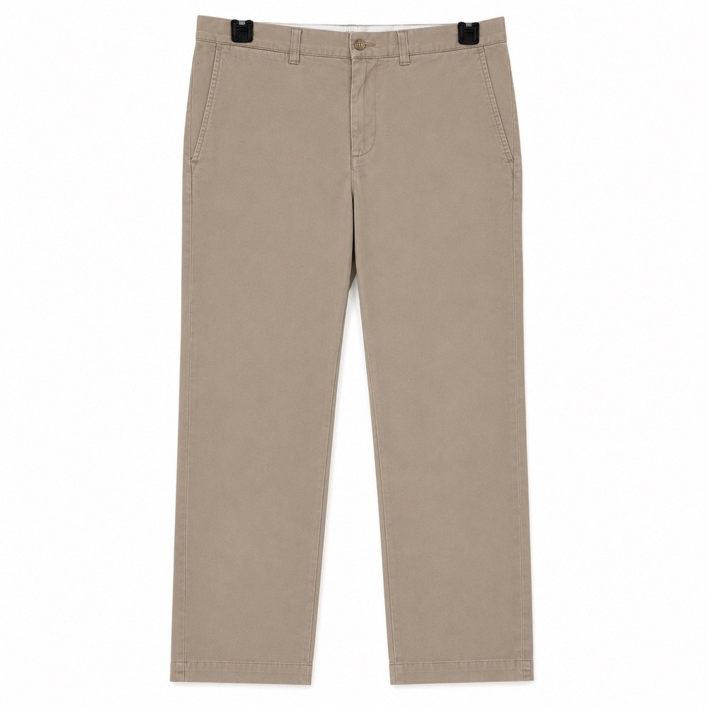 Polo Ralph Lauren Mens 32x27.5‎ Chino Pants Khaki Tan Slim Fit Cotton Twill
